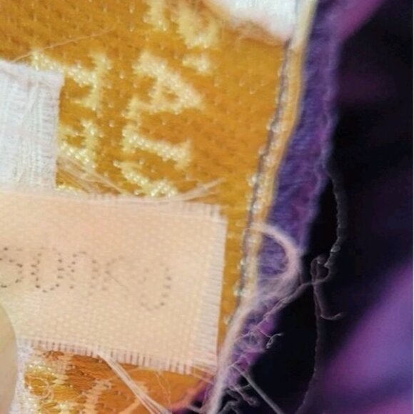 Victoria's Secret 100% Silk Gold Label Purple Sexy Nightie S Vintage Slip Dress - Picture 15 of 15